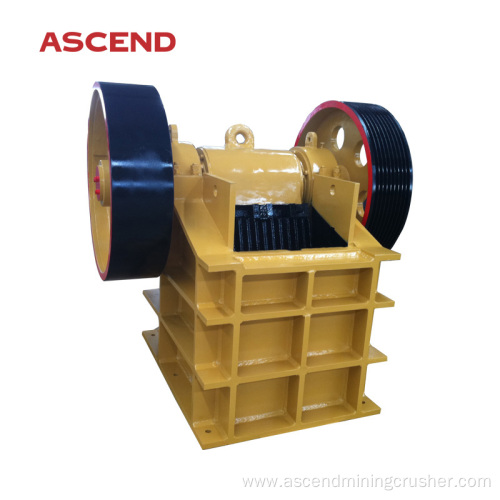 Mining rock stone jaw crusher crushing machine